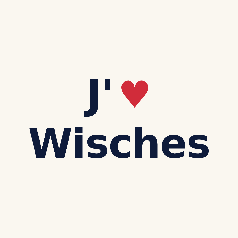Tasse personnalisée Wisches — design J'aime Wisches