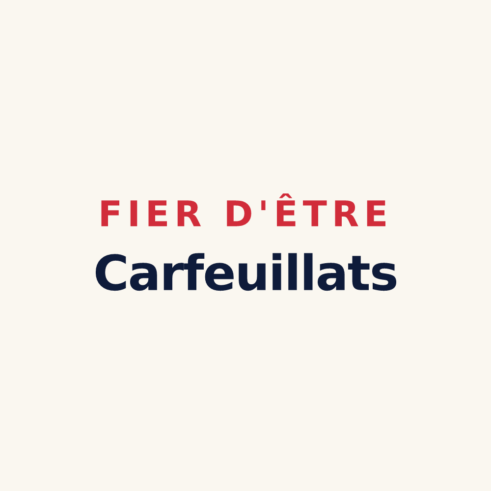 Tasse « Fier d'être Carfeuillats » — design pour Wisembach