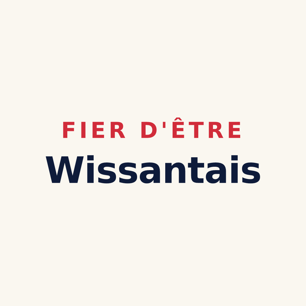 Tasse « Fier d'être Wissantais » — design pour Wissant