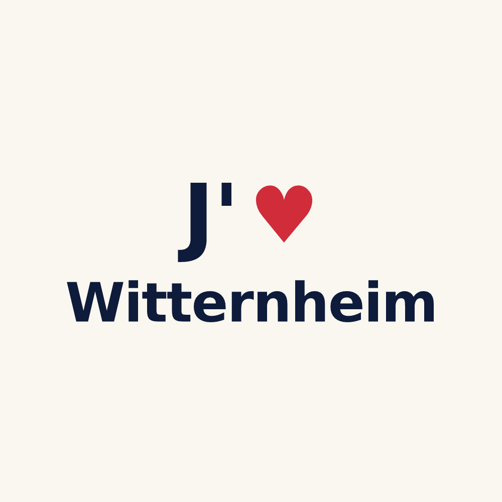 Tasse personnalisée Witternheim — design J'aime Witternheim