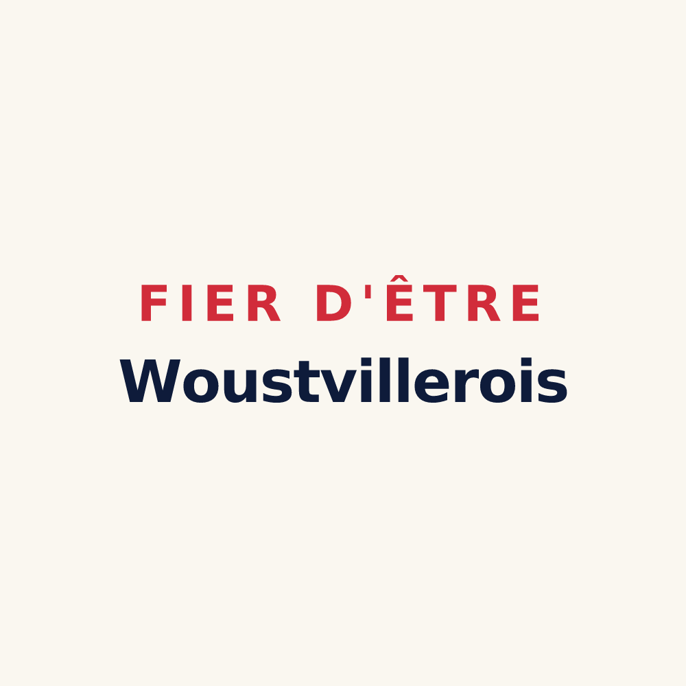 Tasse « Fier d'être Woustvillerois » — design pour Woustviller