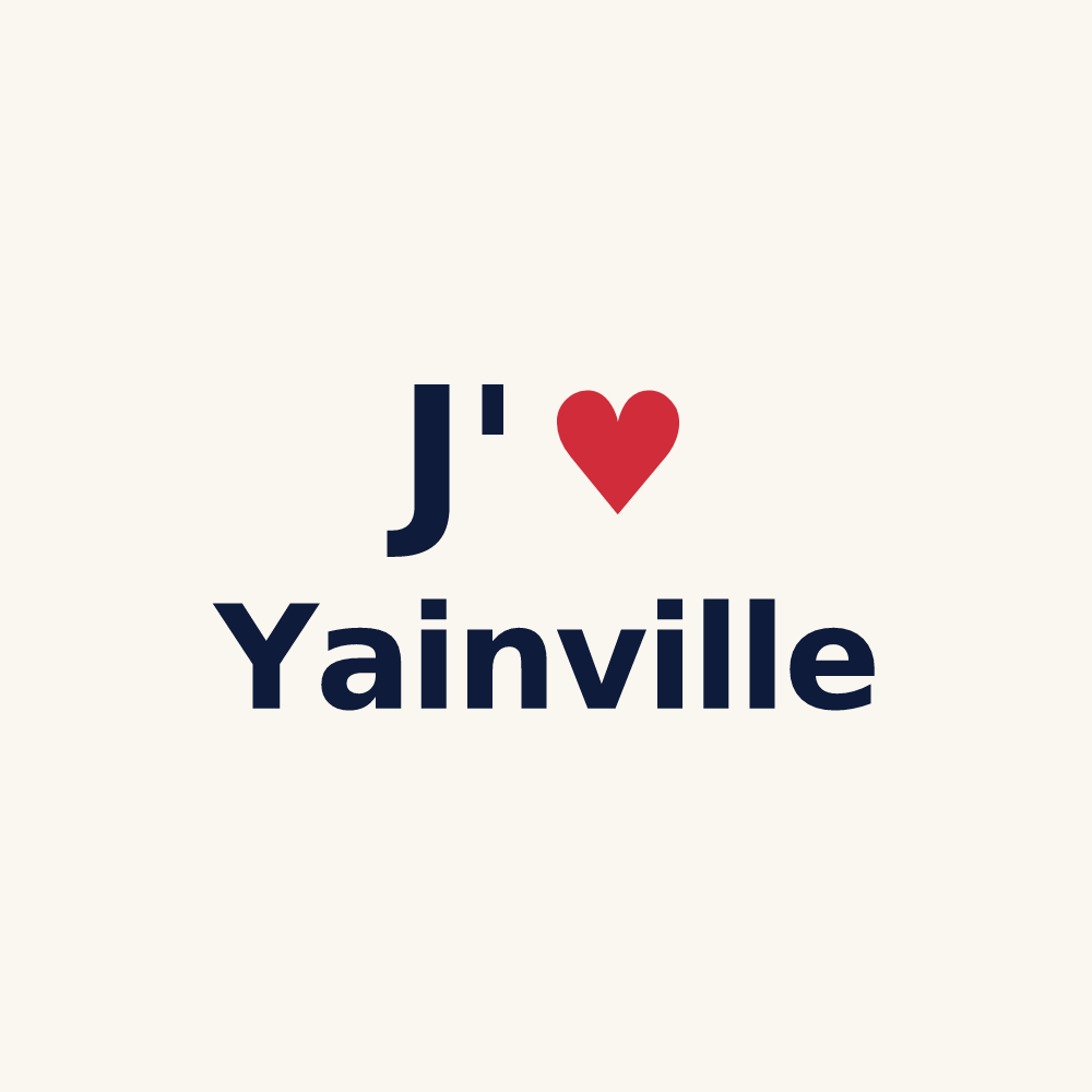 Tasse personnalisée Yainville — design J'aime Yainville