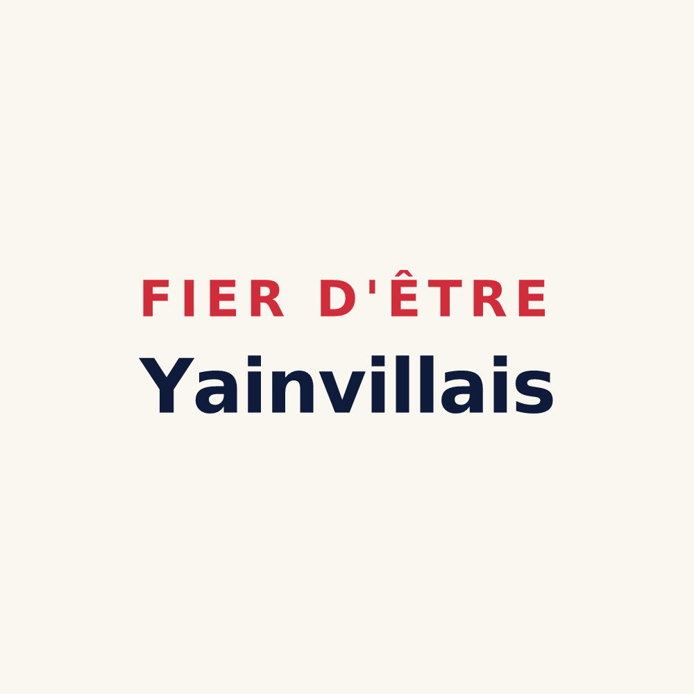 Tasse « Fier d'être Yainvillais » — design pour Yainville