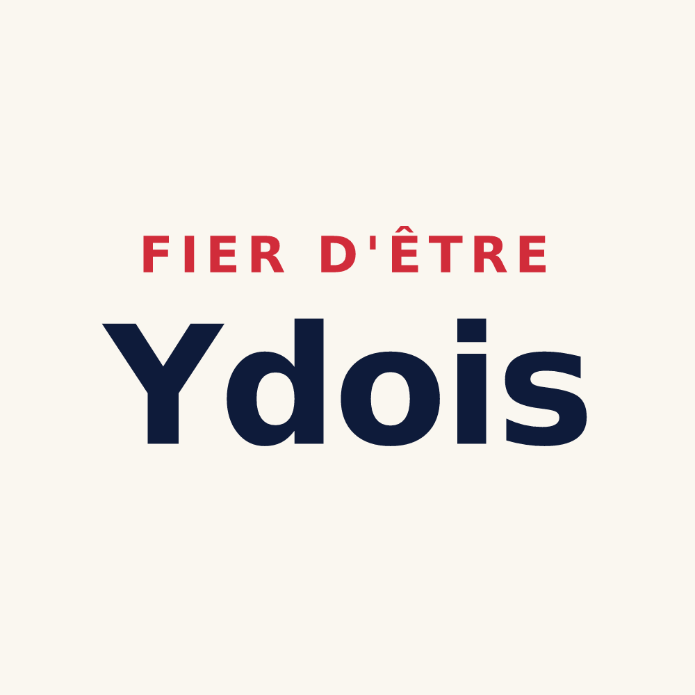 Tasse « Fier d'être Ydois » — design pour Ydes