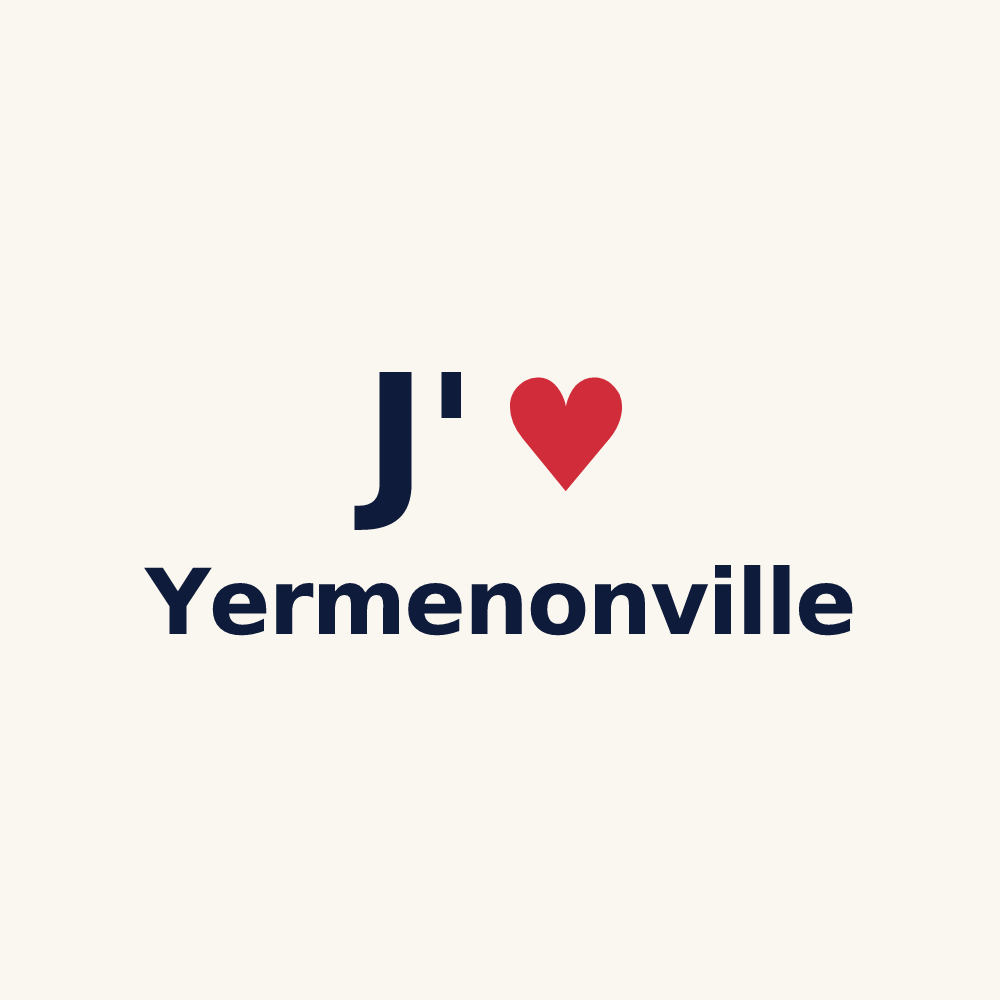 Tasse personnalisée Yermenonville — design J'aime Yermenonville