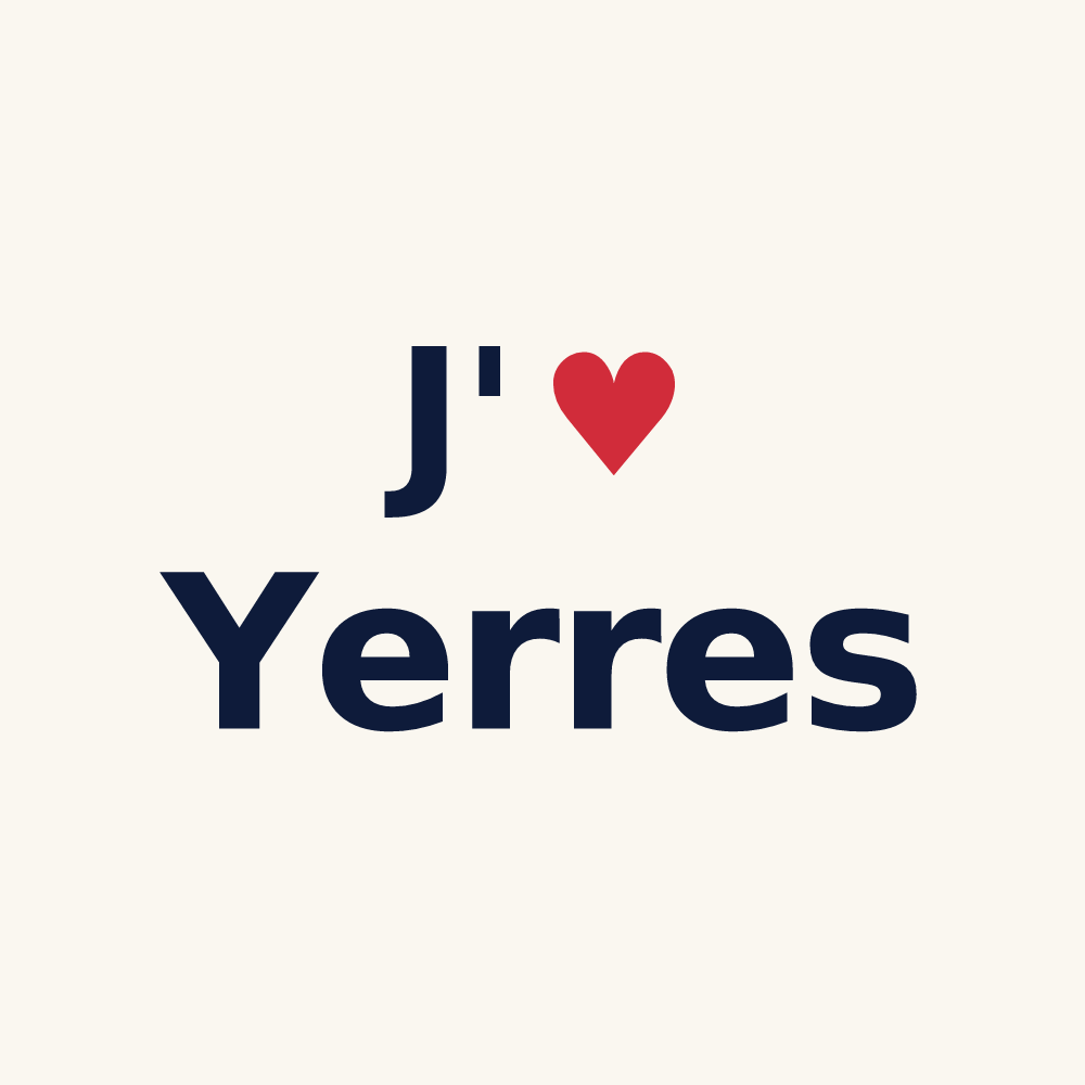 Tasse personnalisée Yerres — design « J'aime Yerres » imprimé sur la tasse