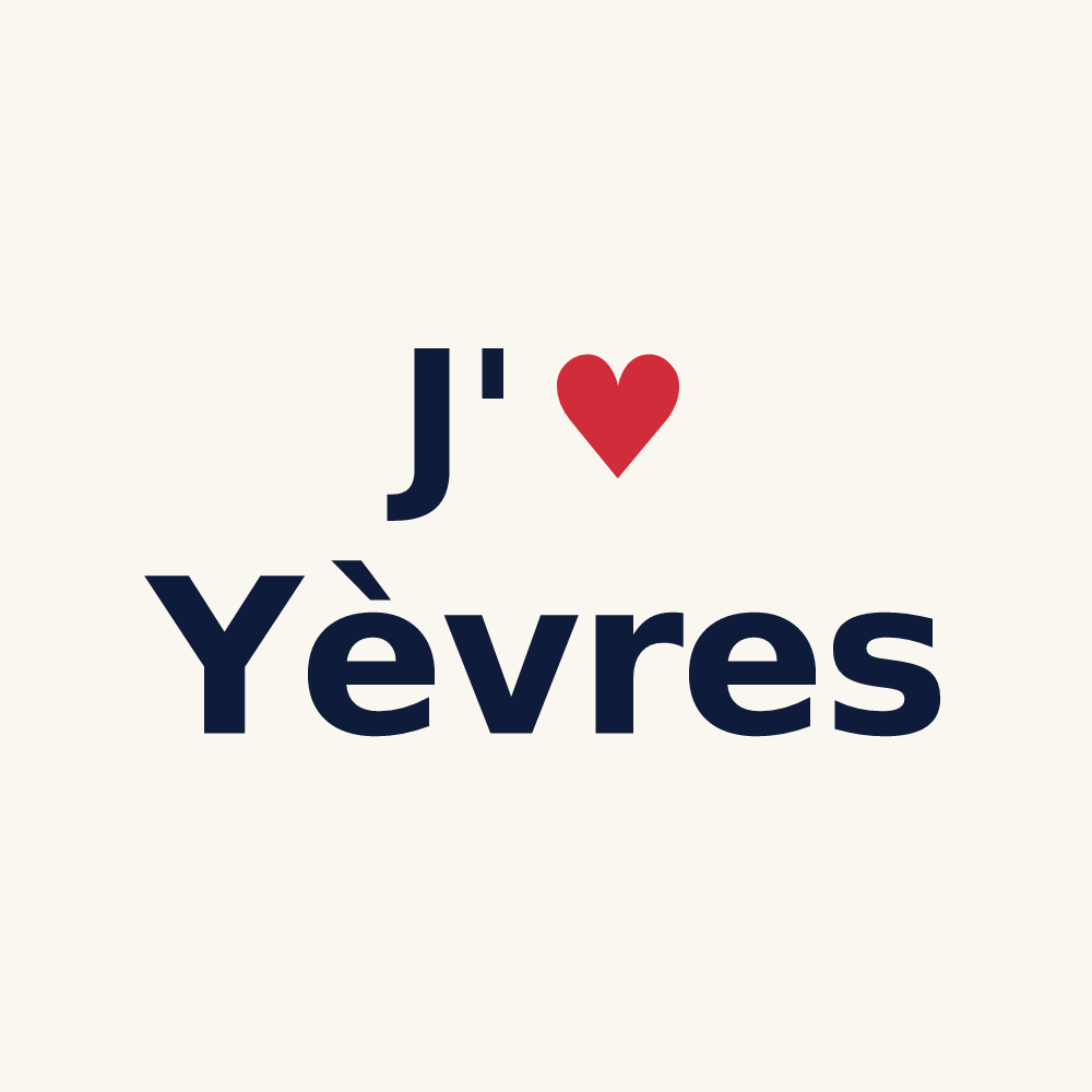 Tasse personnalisée Yèvres — design J'aime Yèvres