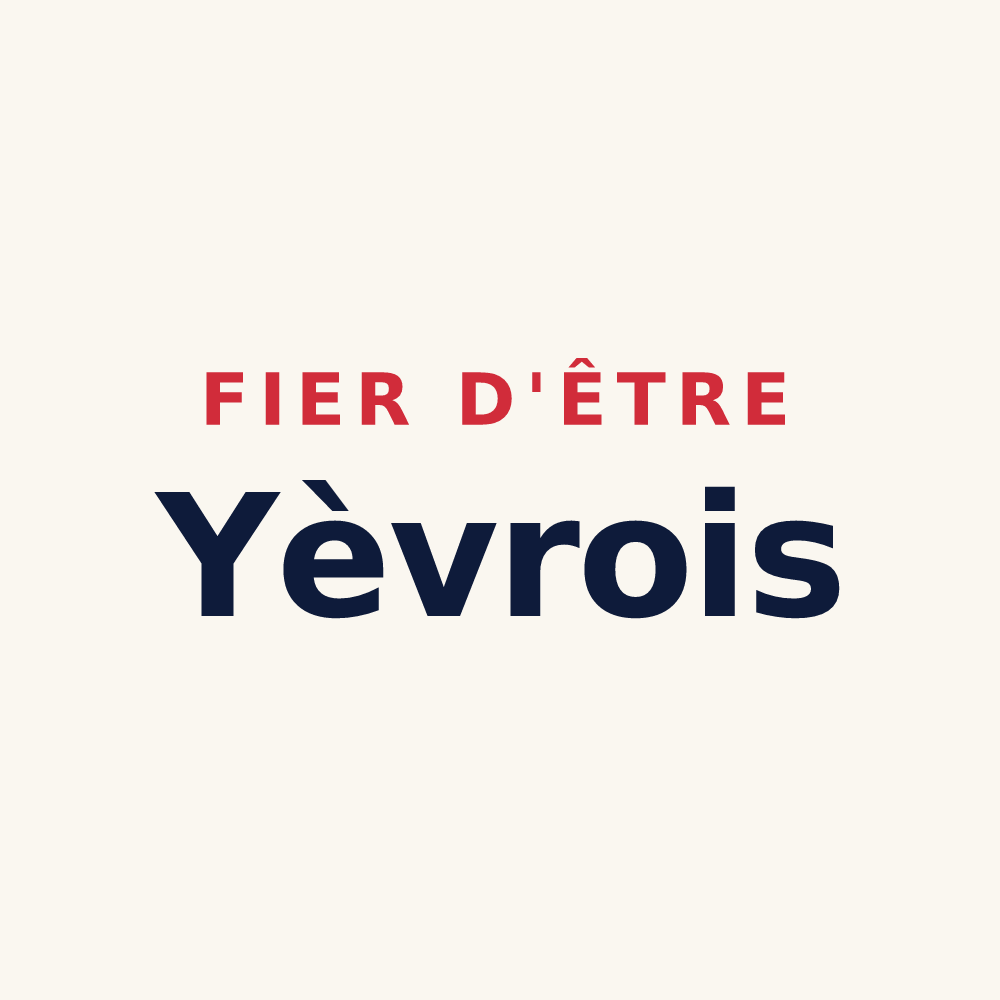 Tasse « Fier d'être Yèvrois » — design pour Yèvres