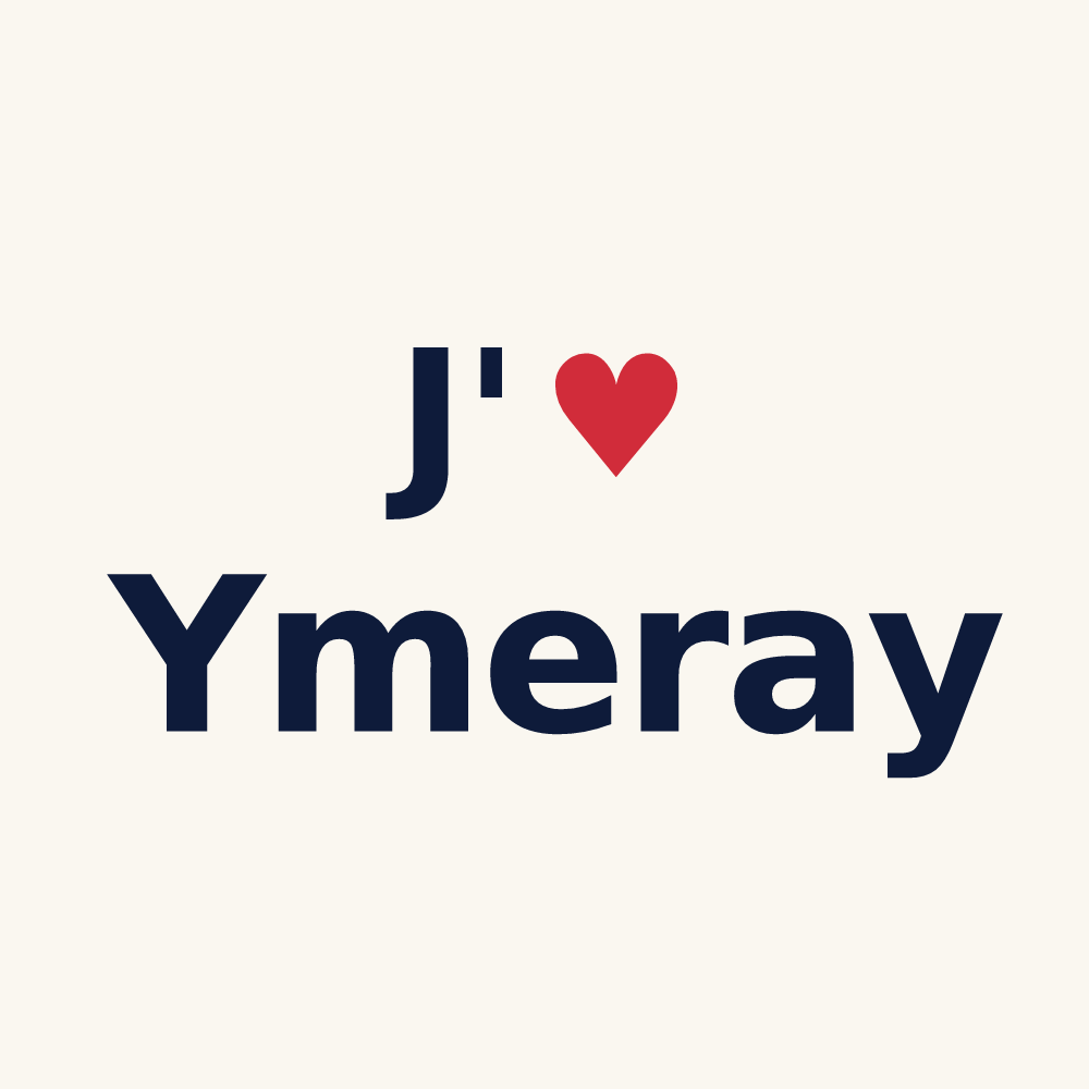 Tasse personnalisée Ymeray — design J'aime Ymeray