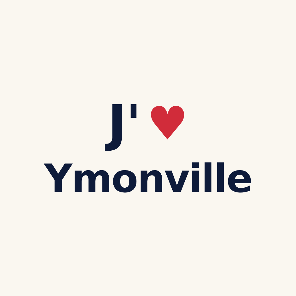 Tasse personnalisée Ymonville — design J'aime Ymonville
