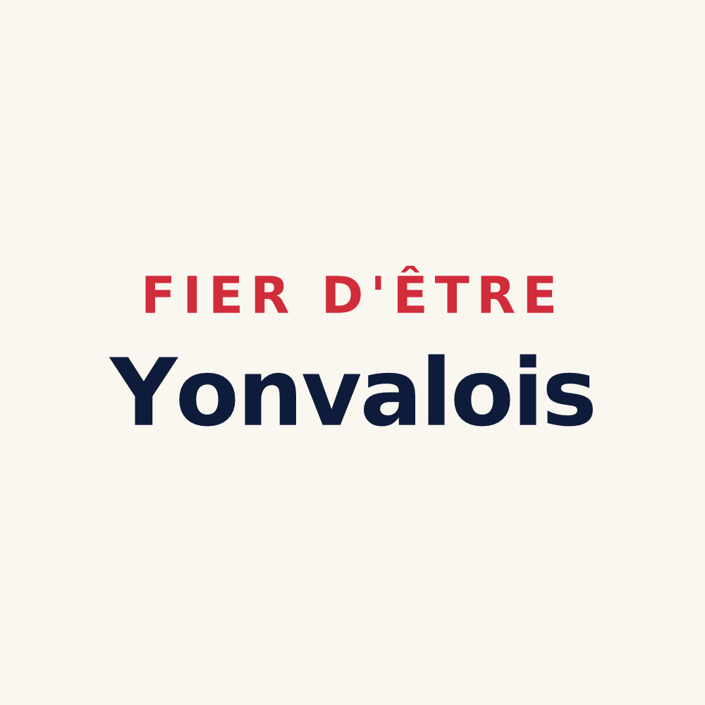 Tasse « Fier d'être Yonvalois » — design pour Yonval