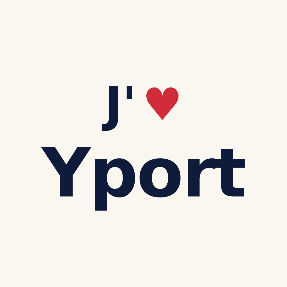 Tasse personnalisée Yport — design J'aime Yport