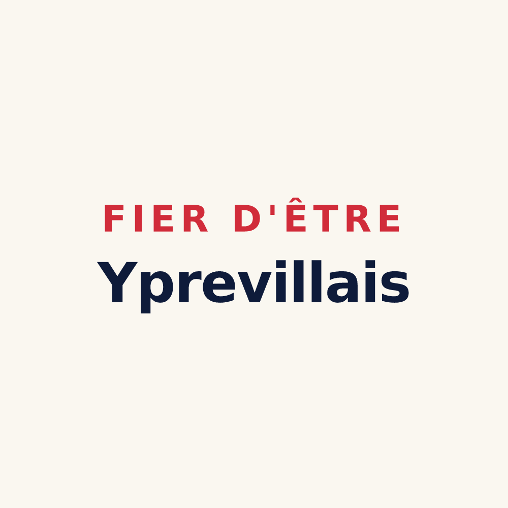 Tasse « Fier d'être Yprevillais » — design pour Ypreville-Biville