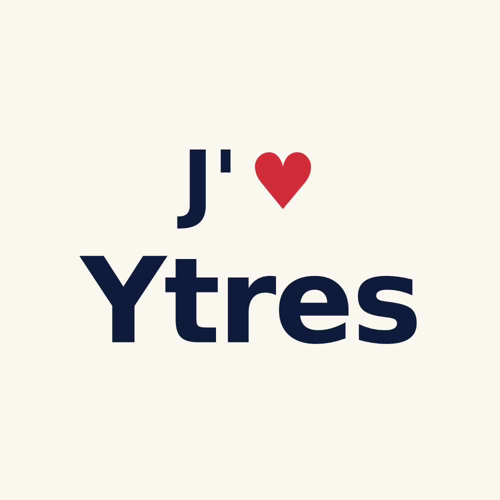 Tasse personnalisée Ytres — design J'aime Ytres