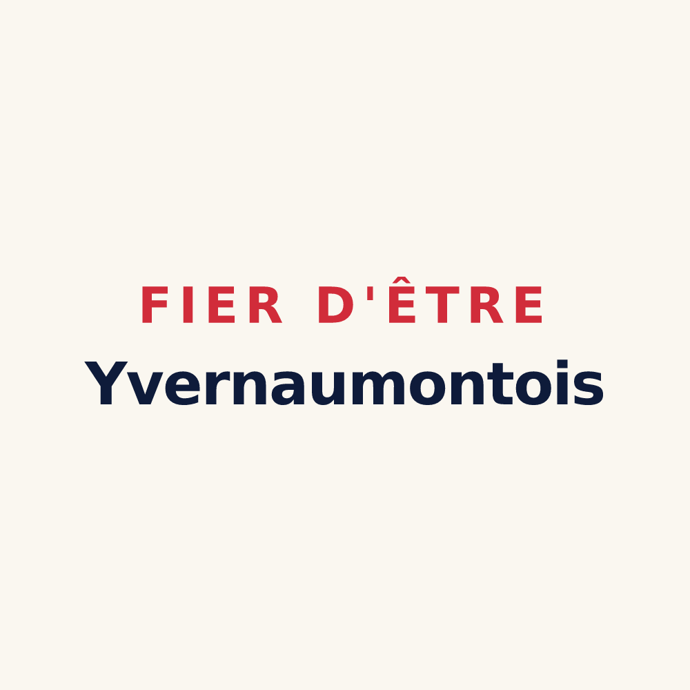 Tasse « Fier d'être Yvernaumontois » — design pour Yvernaumont