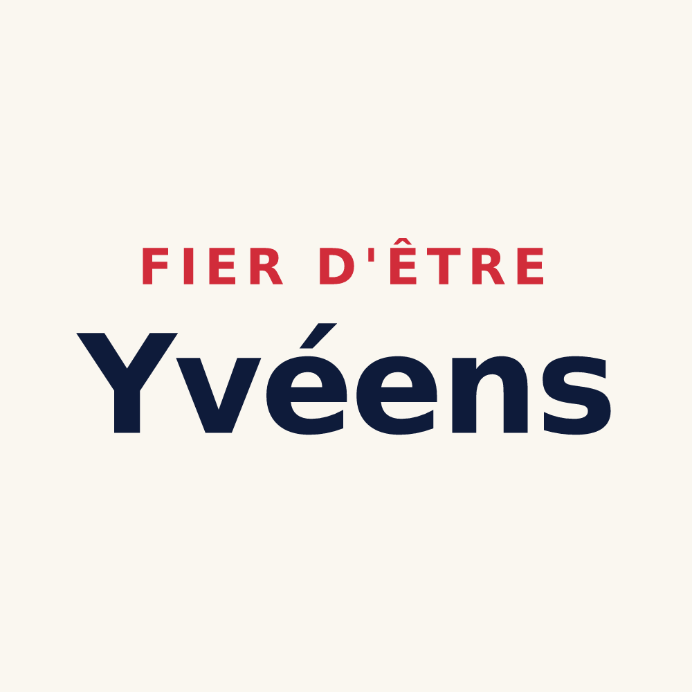 Tasse « Fier d'être Yvéens » — design pour Yves