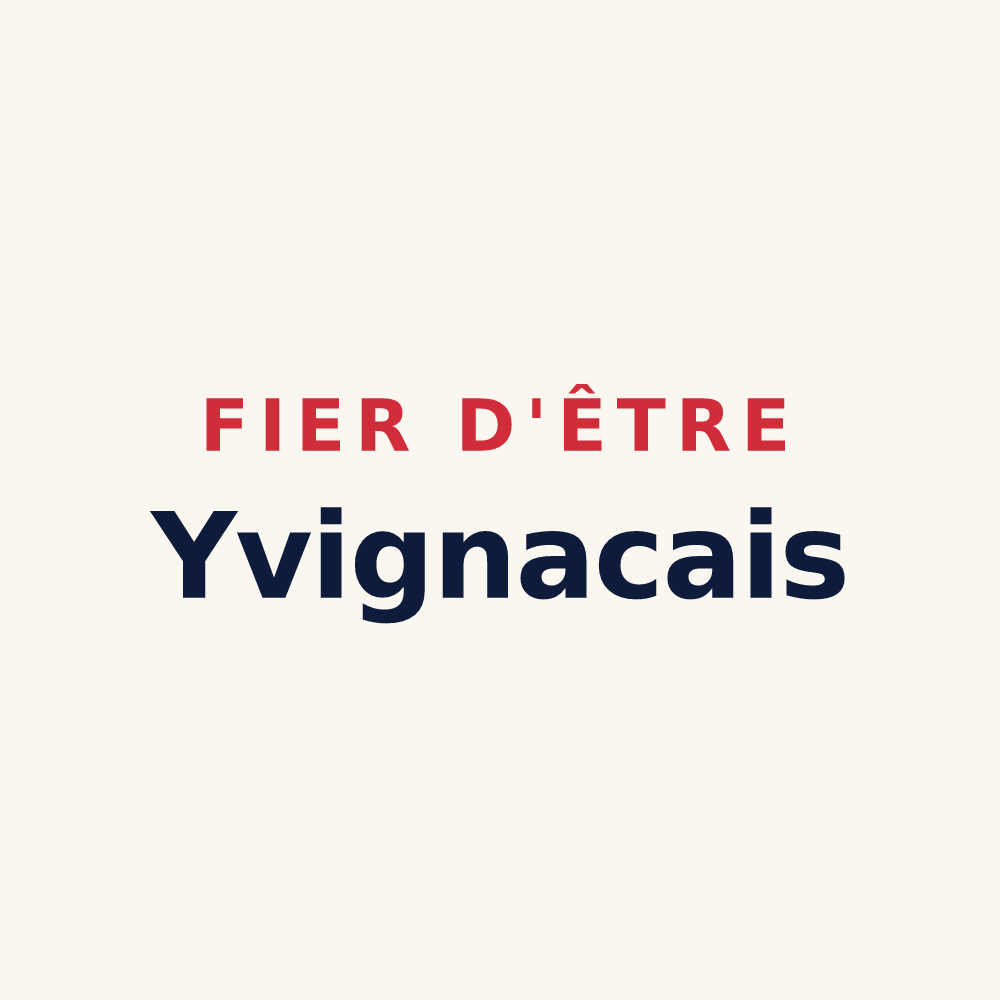 Tasse « Fier d'être Yvignacais » — design pour Yvignac-la-Tour