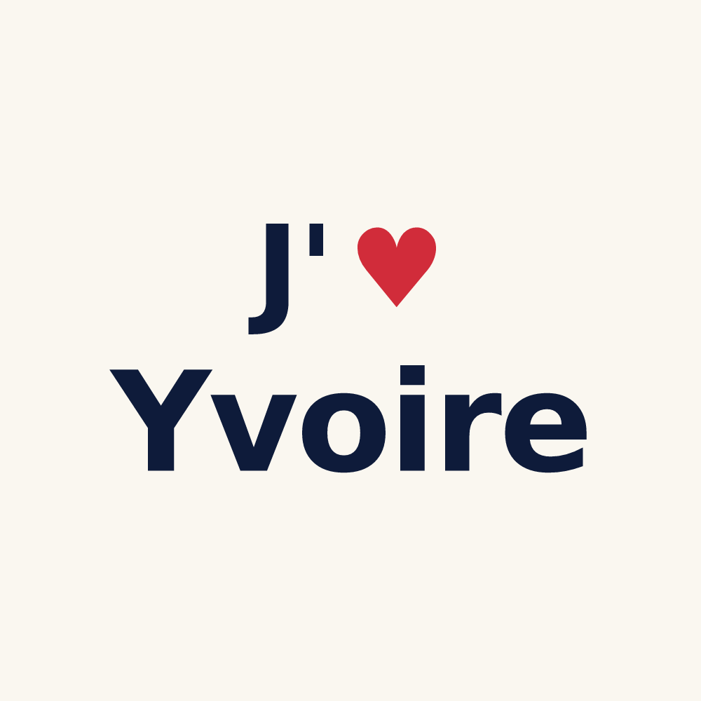 Tasse personnalisée Yvoire — design J'aime Yvoire