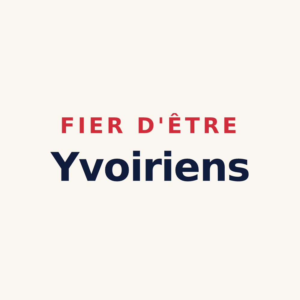 Tasse « Fier d'être Yvoiriens » — design pour Yvoire