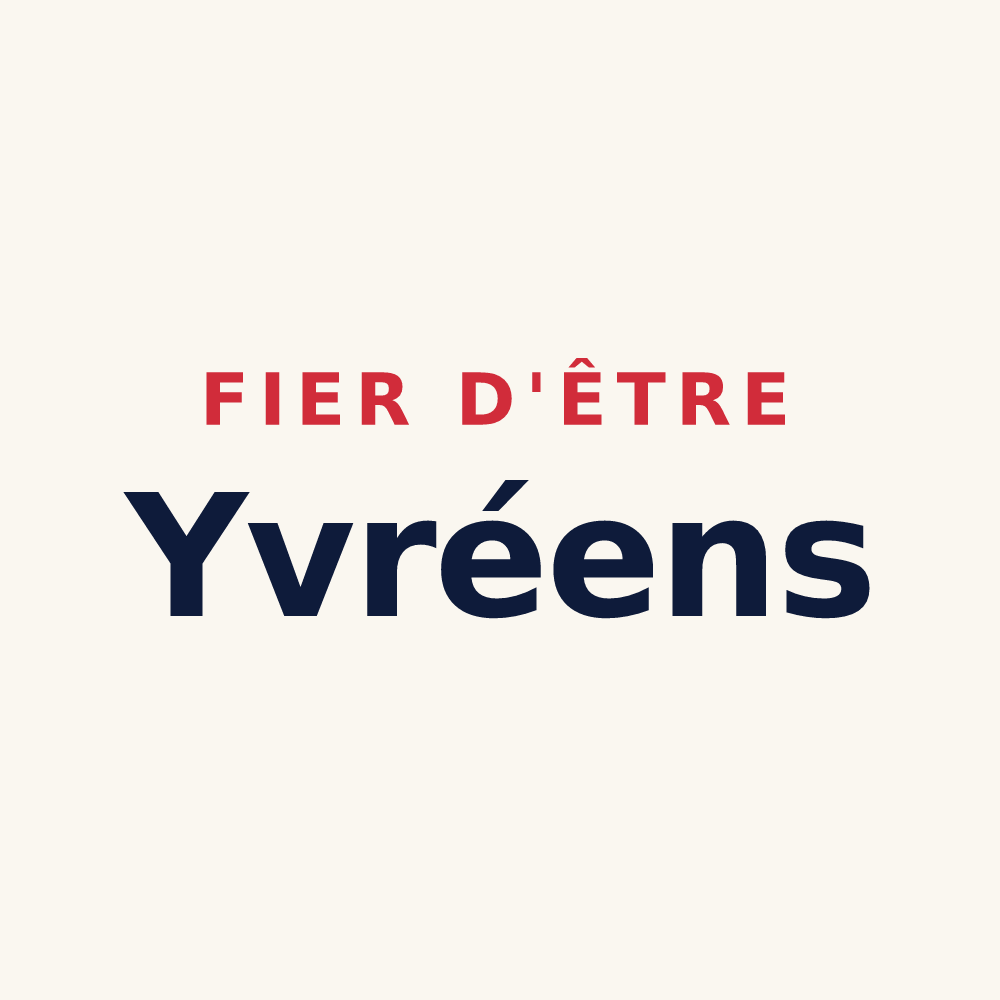 Tasse « Fier d'être Yvréens » — design pour Yvré-l'Évêque