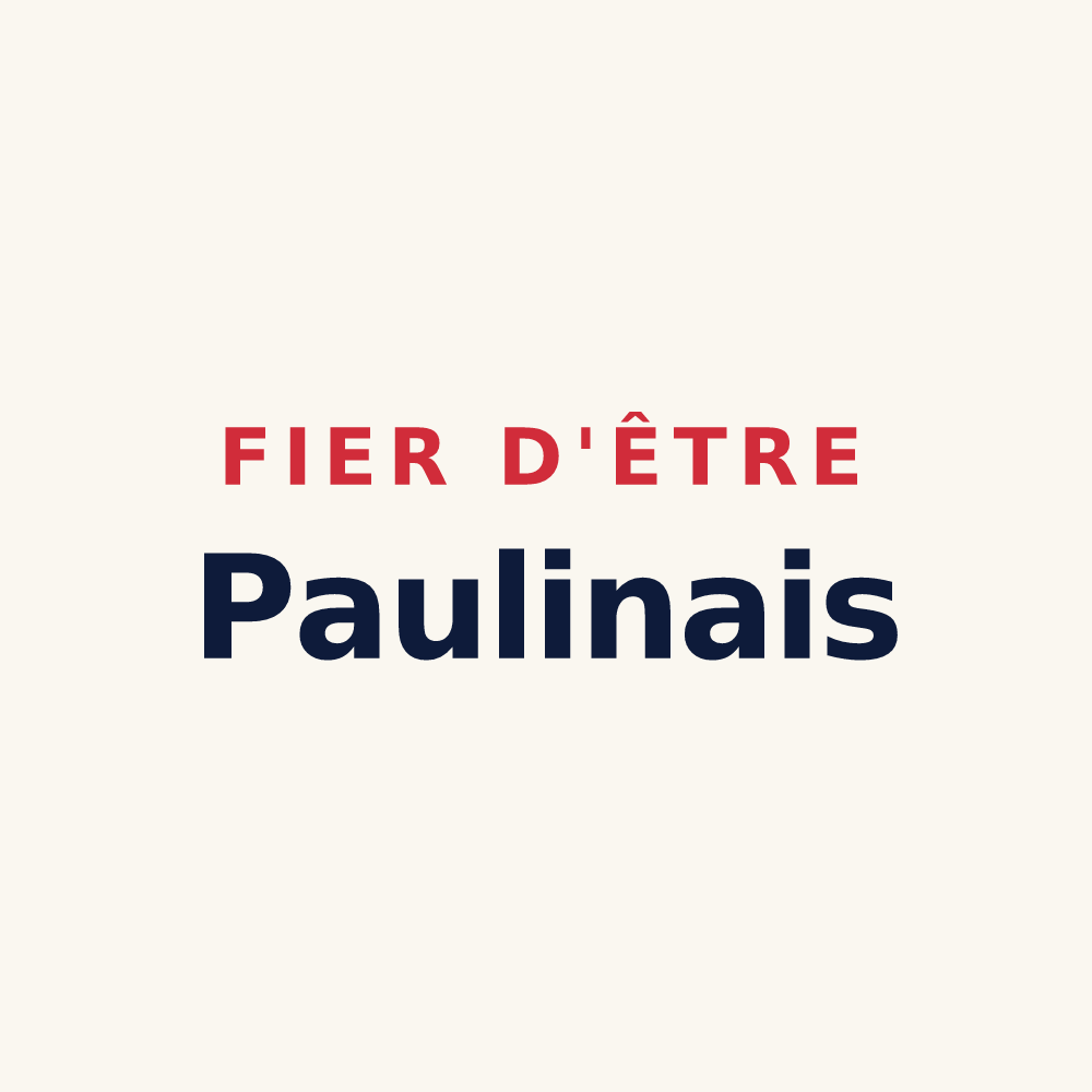 Tasse « Fier d'être Paulinais » — design pour Yvré-le-Pôlin
