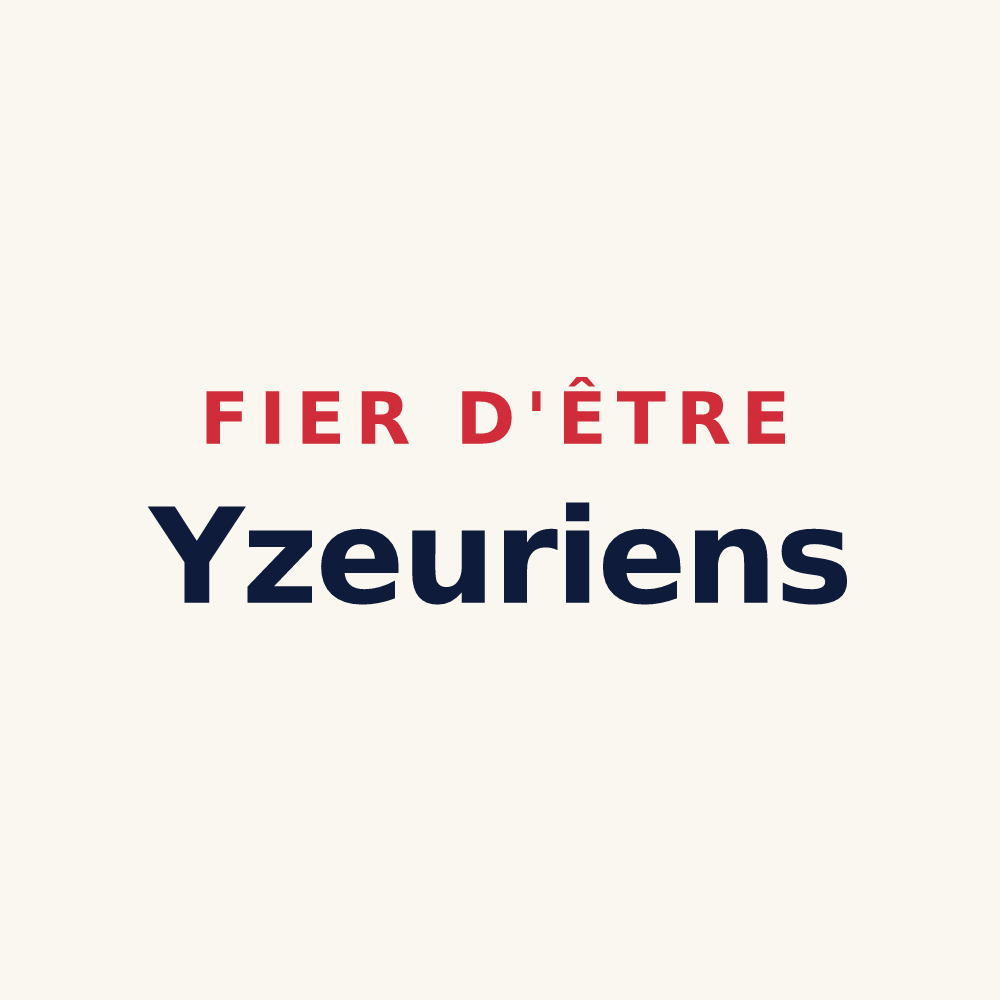 Tasse « Fier d'être Yzeuriens » — design pour Yzeure