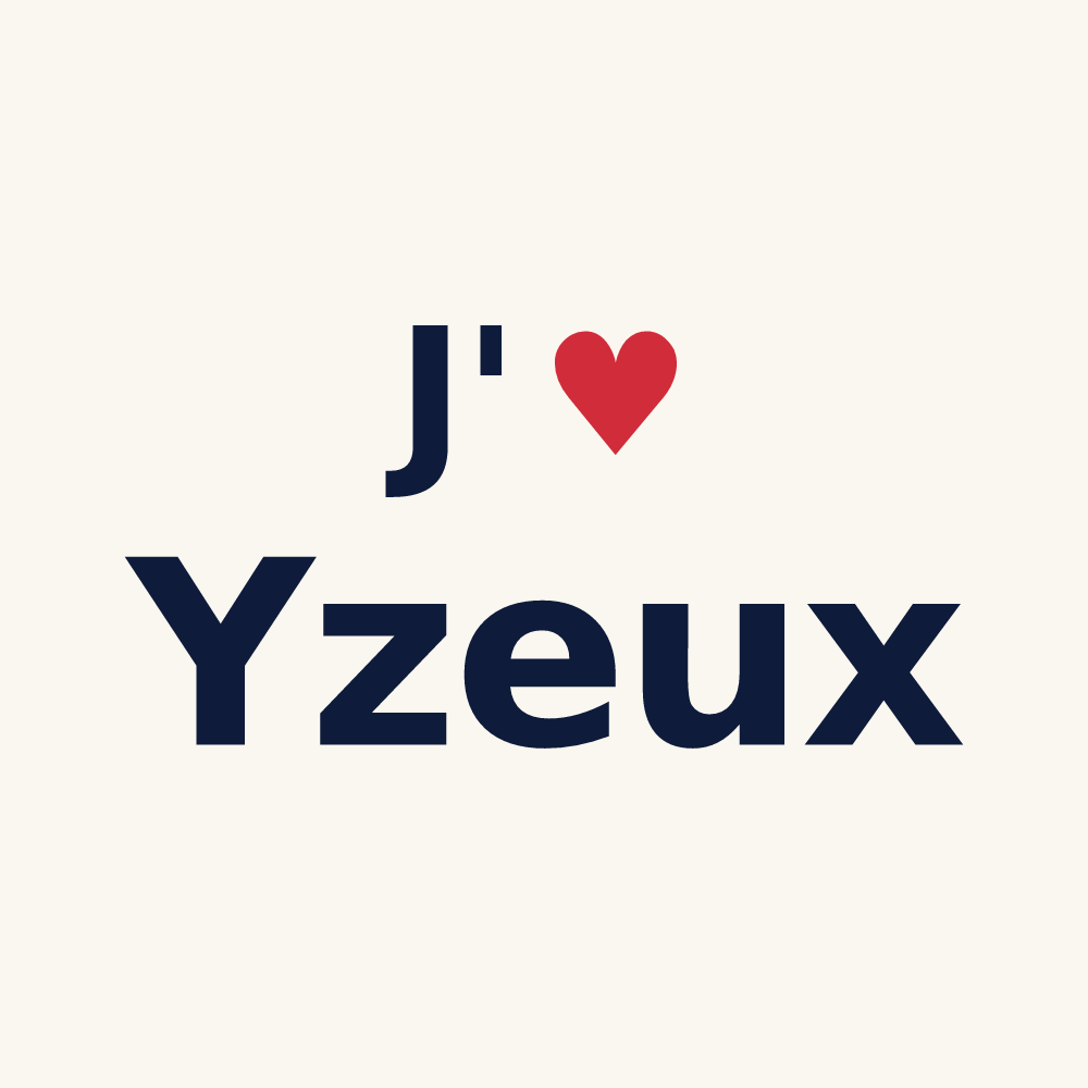 Tasse personnalisée Yzeux — design J'aime Yzeux