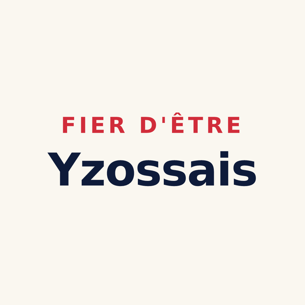 Tasse « Fier d'être Yzossais » — design pour Yzosse