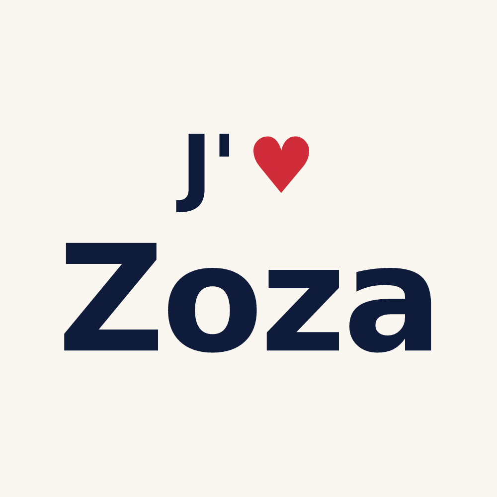 Tasse personnalisée Zoza — design J'aime Zoza