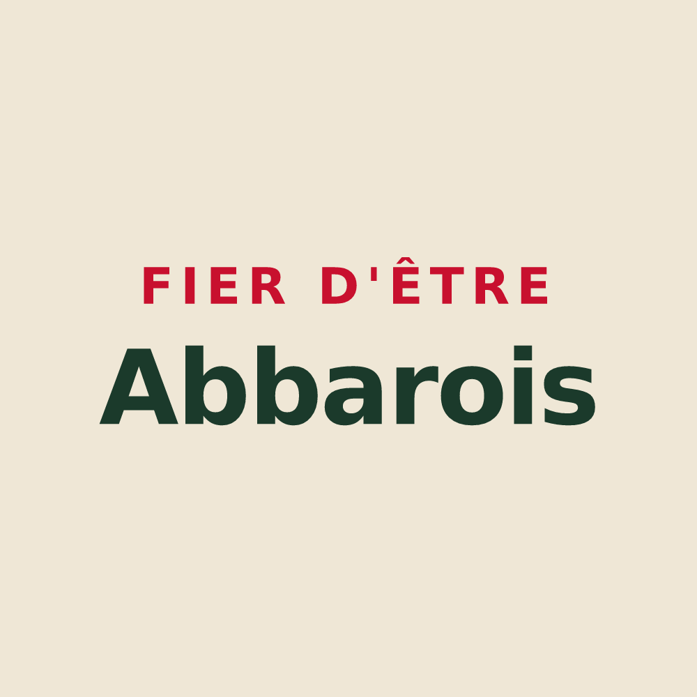 Tote bag « Fier d'être Abbarois » — design pour Abbaretz