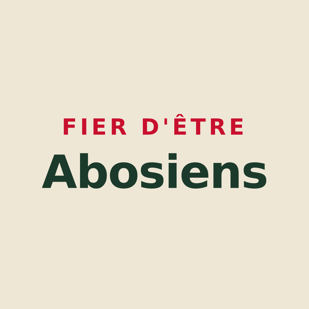 Tote bag « Fier d'être Abosiens » — design pour Abos