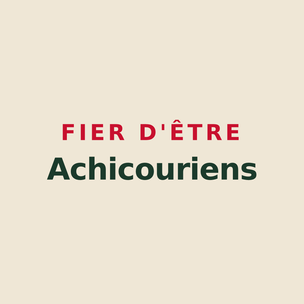 Tote bag « Fier d'être Achicouriens » — design pour Achicourt