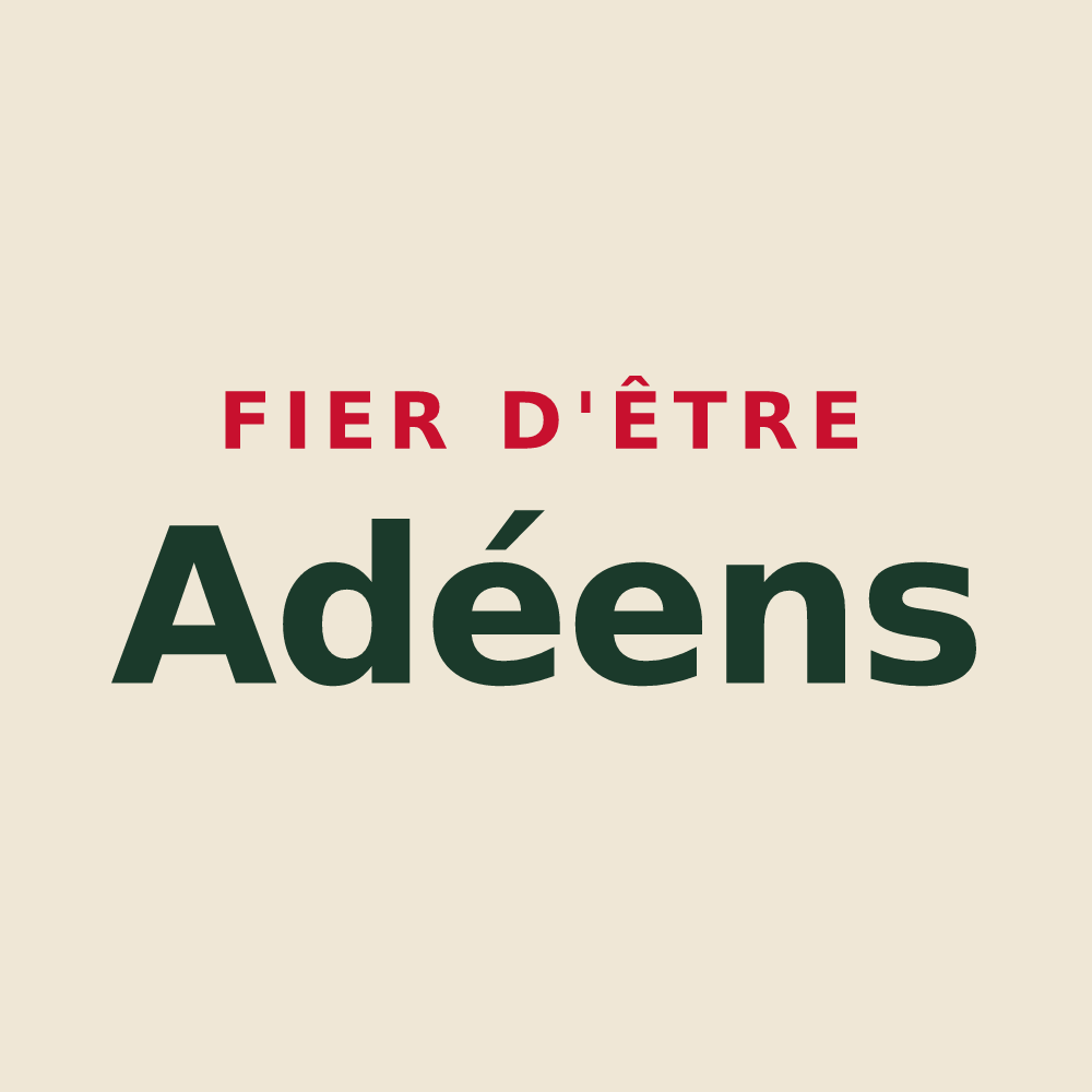 Tote bag « Fier d'être Adéens » — design pour Adé