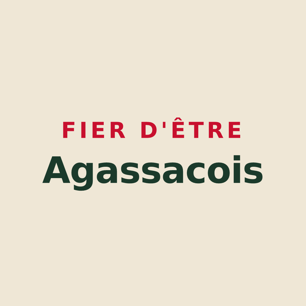 Tote bag « Fier d'être Agassacois » — design pour Agassac