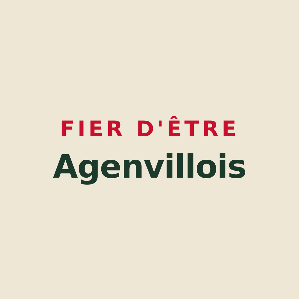 Tote bag « Fier d'être Agenvillois » — design pour Agenville