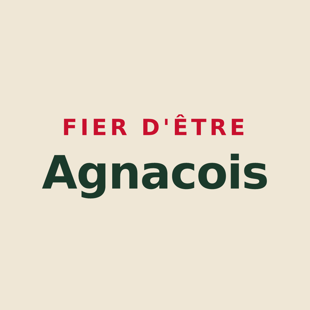 Tote bag « Fier d'être Agnacois » — design pour Agnac