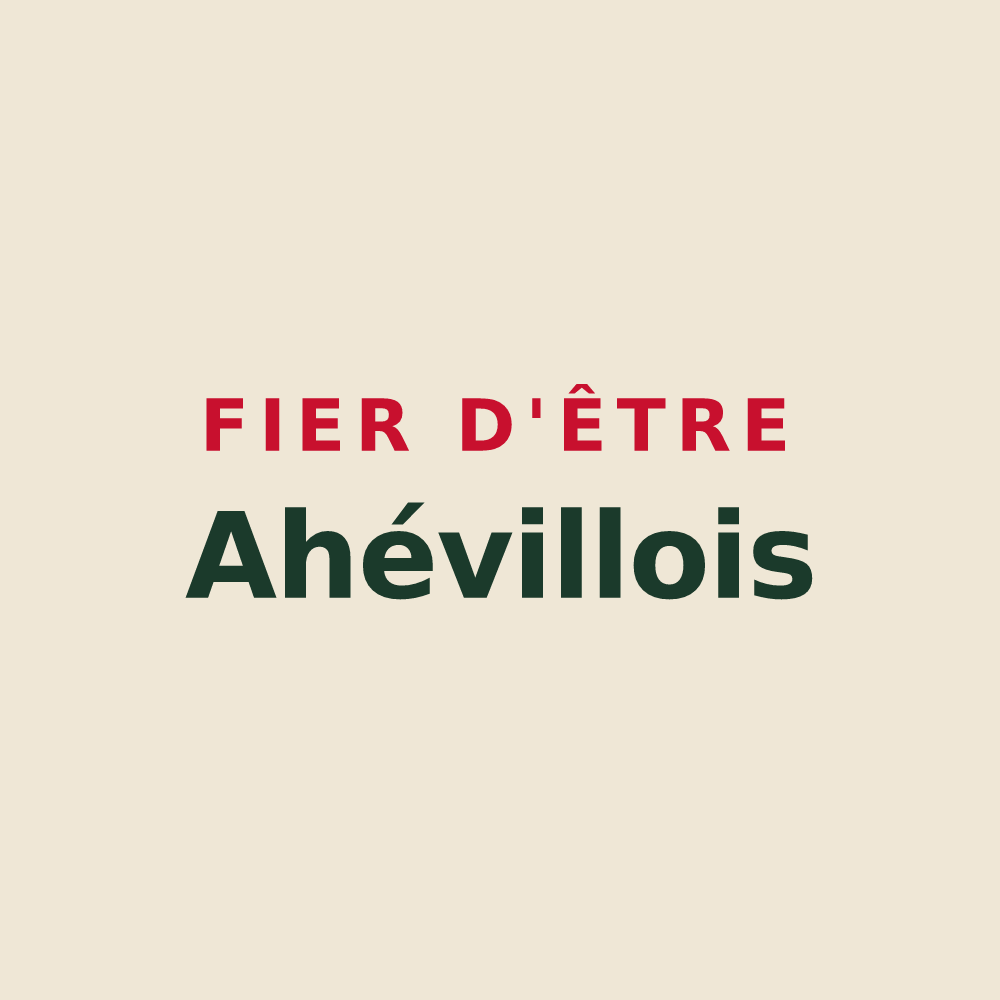 Tote bag « Fier d'être Ahévillois » — design pour Ahéville