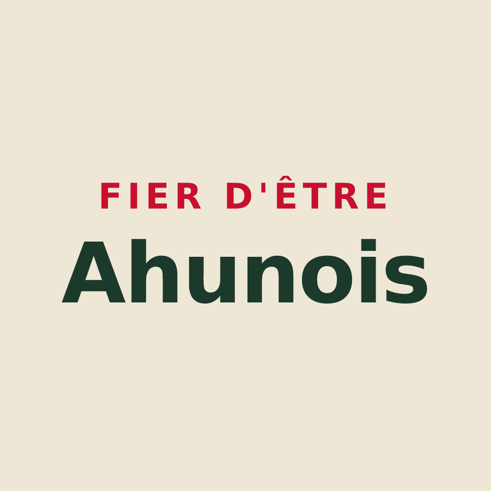 Tote bag « Fier d'être Ahunois » — design pour Ahun