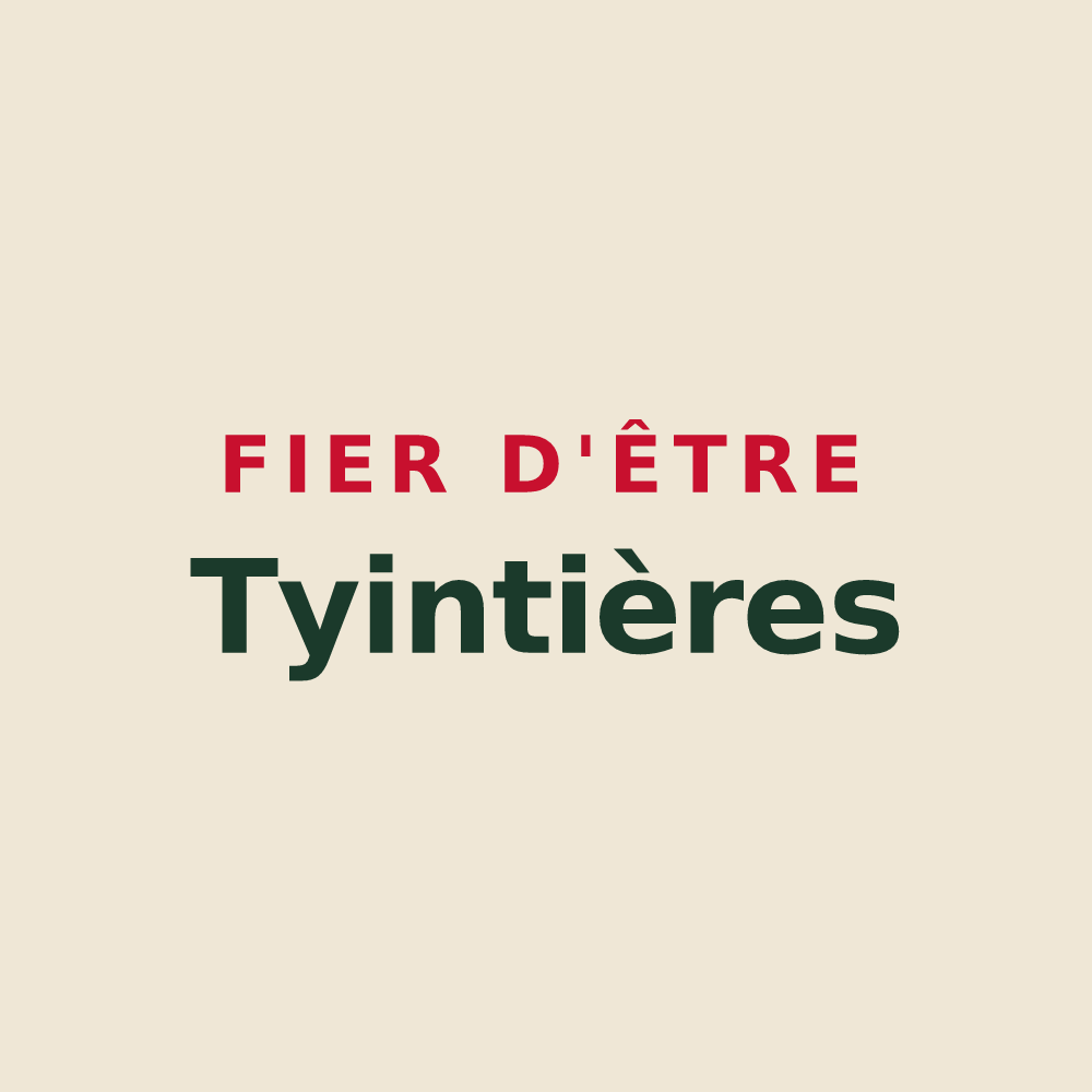 Tote bag « Fier d'être Tyintières » — design pour Aibre
