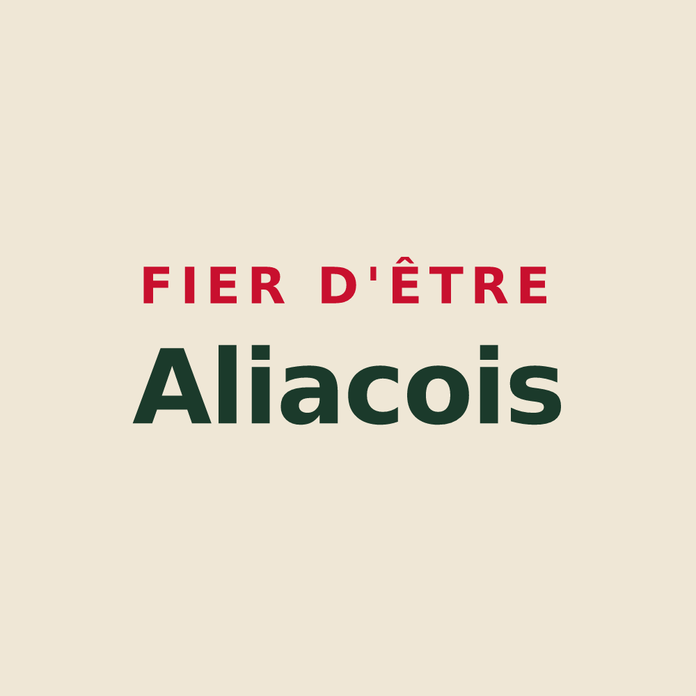 Tote bag « Fier d'être Aliacois » — design pour Ailly-le-Haut-Clocher