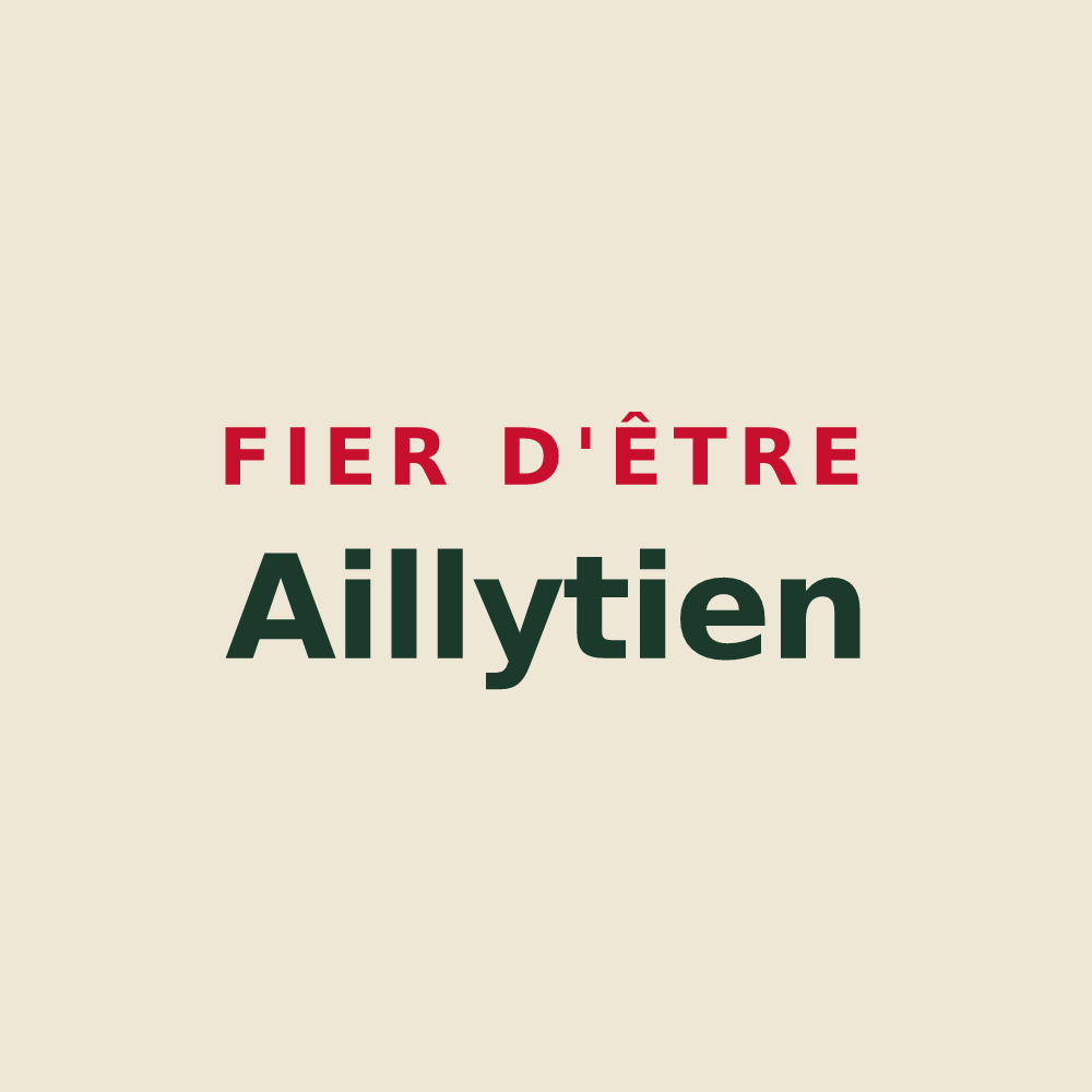 Tote bag « Fier d'être Aillytien » — design pour Ailly