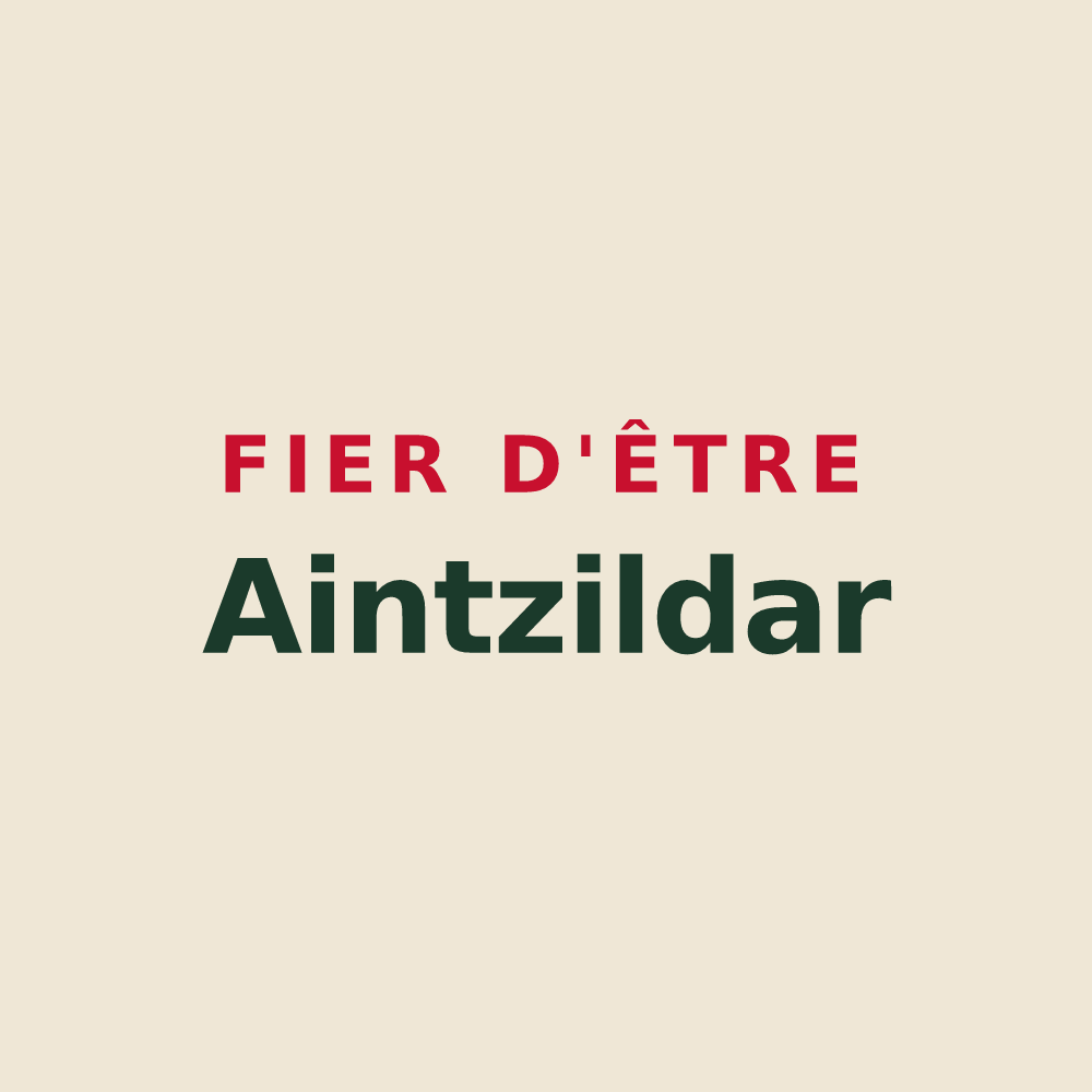 Tote bag « Fier d'être Aintzildar » — design pour Aincille