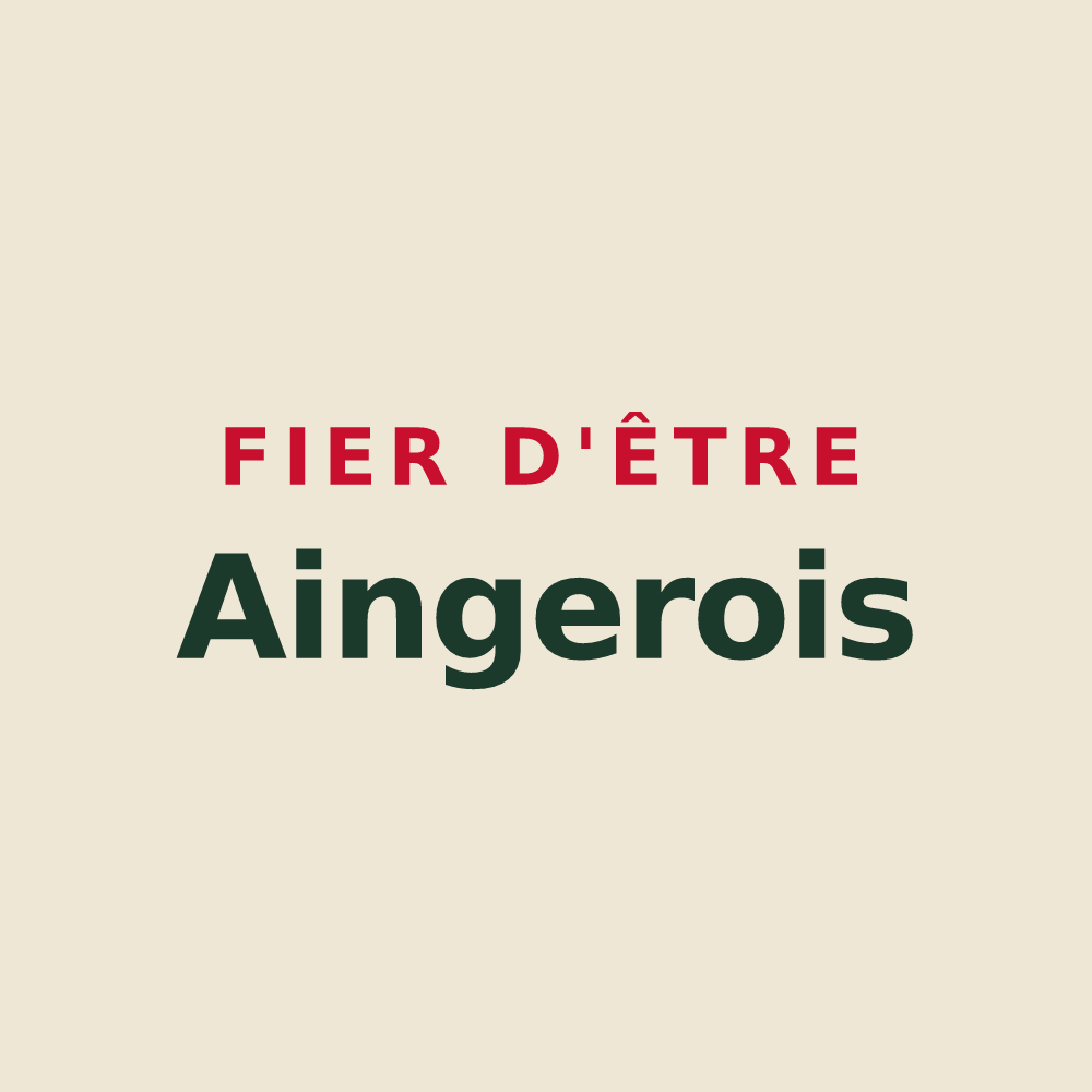 Tote bag « Fier d'être Aingerois » — design pour Aingeray
