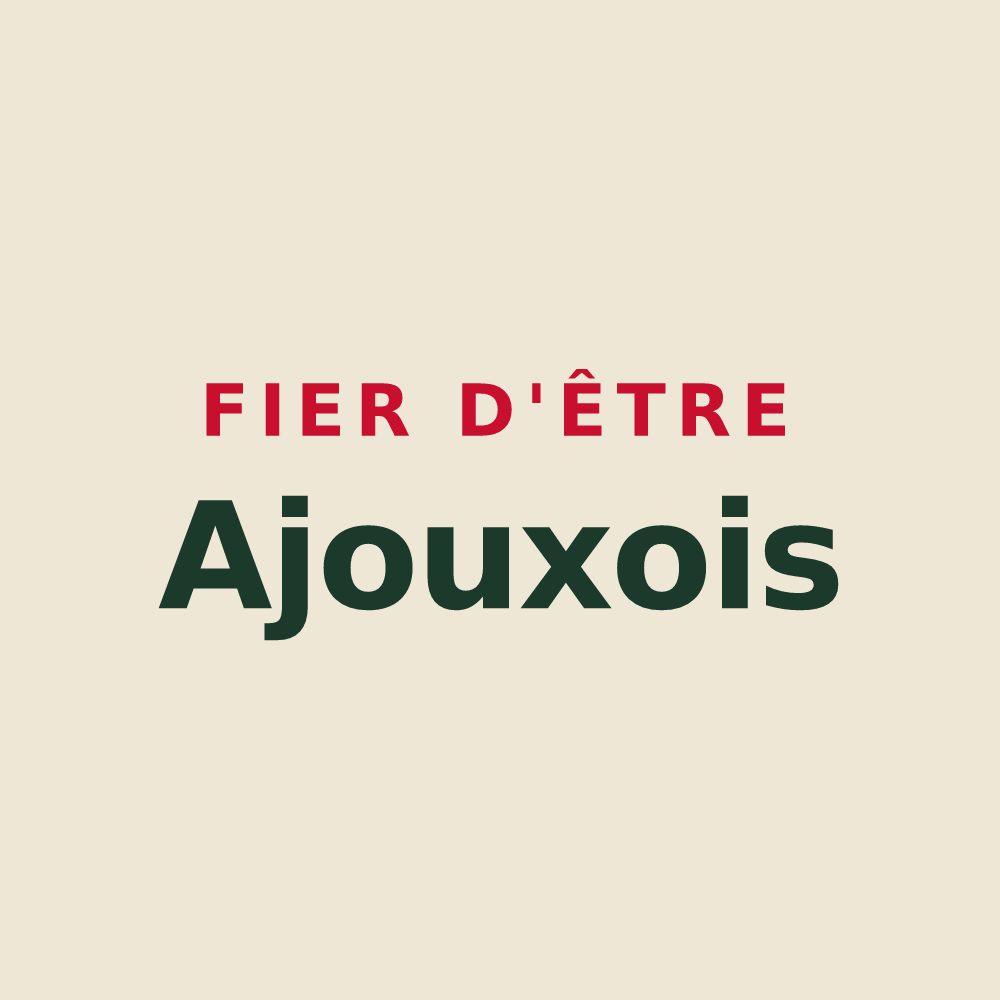 Tote bag « Fier d'être Ajouxois » — design pour Ajoux