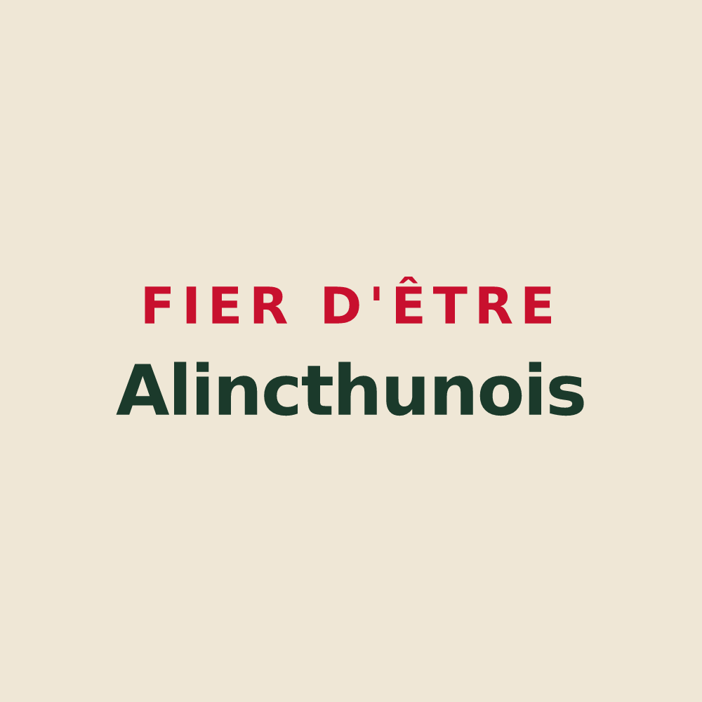 Tote bag « Fier d'être Alincthunois » — design pour Alincthun