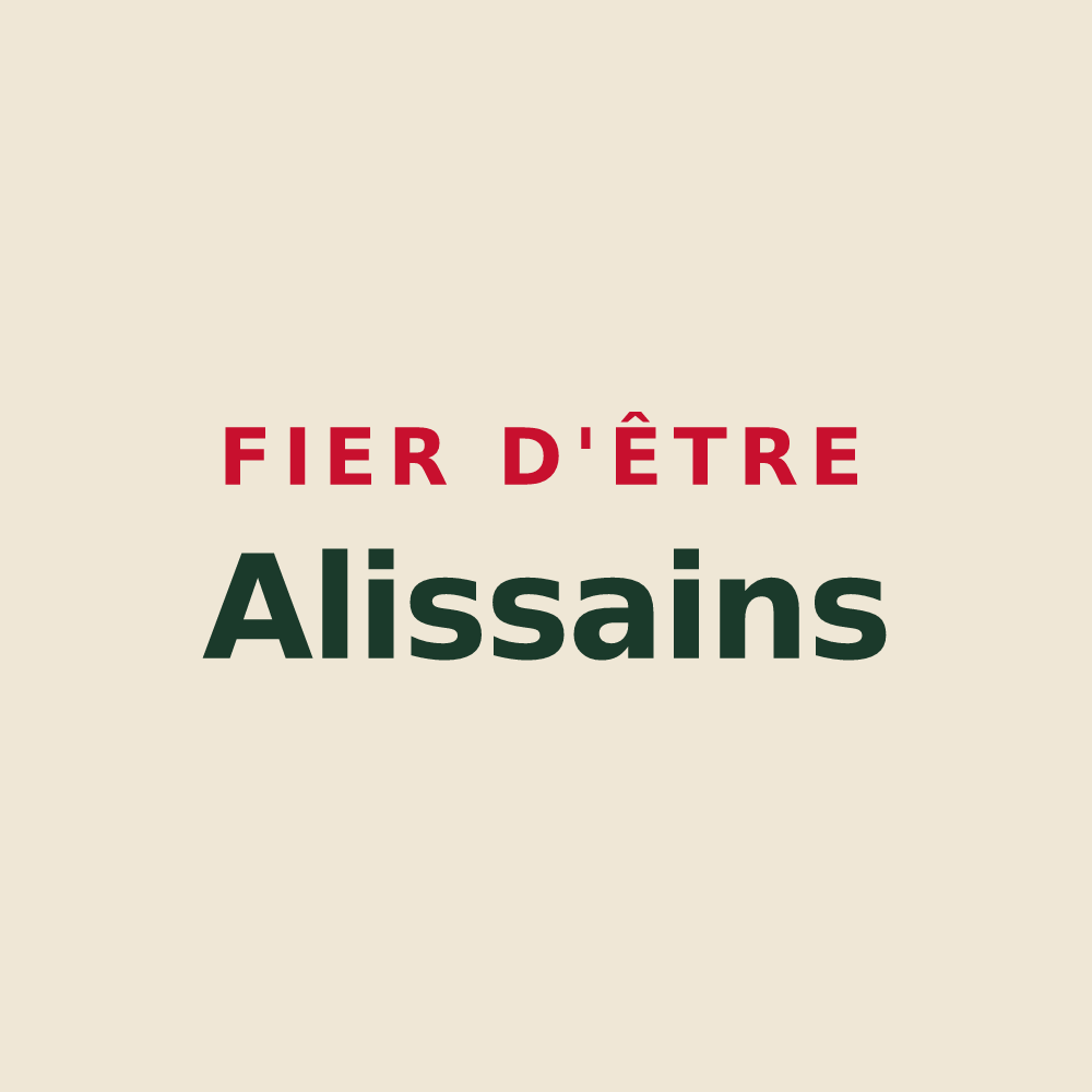 Tote bag « Fier d'être Alissains » — design pour Alissas