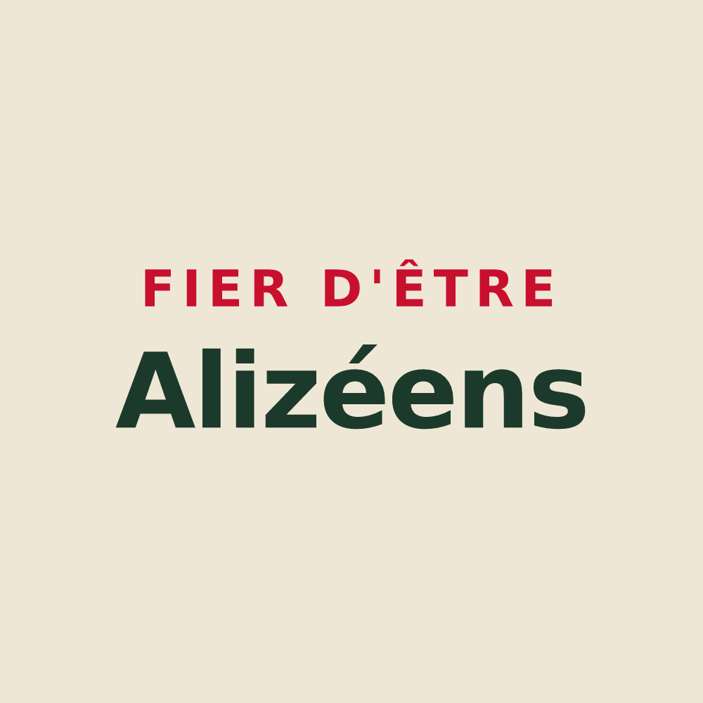 Tote bag « Fier d'être Alizéens » — design pour Alizay
