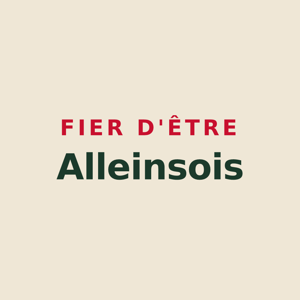 Tote bag « Fier d'être Alleinsois » — design pour Alleins