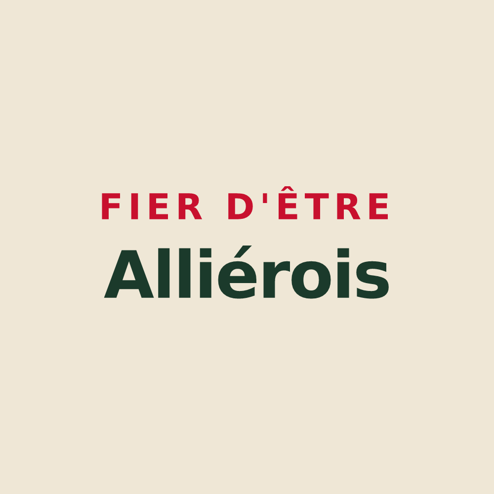 Tote bag « Fier d'être Alliérois » — design pour Allier