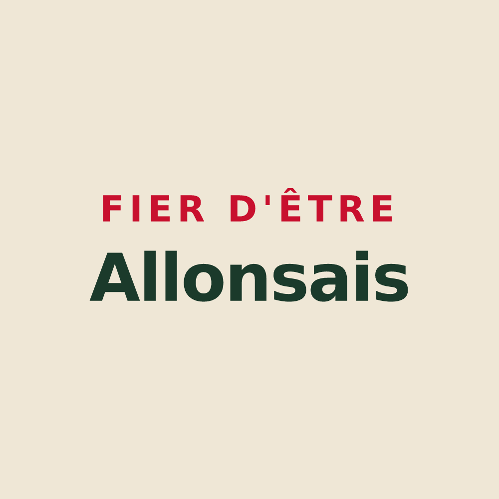 Tote bag « Fier d'être Allonsais » — design pour Allons
